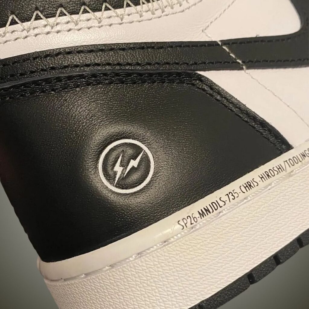 Fragment Union Air Jordan 1 High OG White Black II7282-100