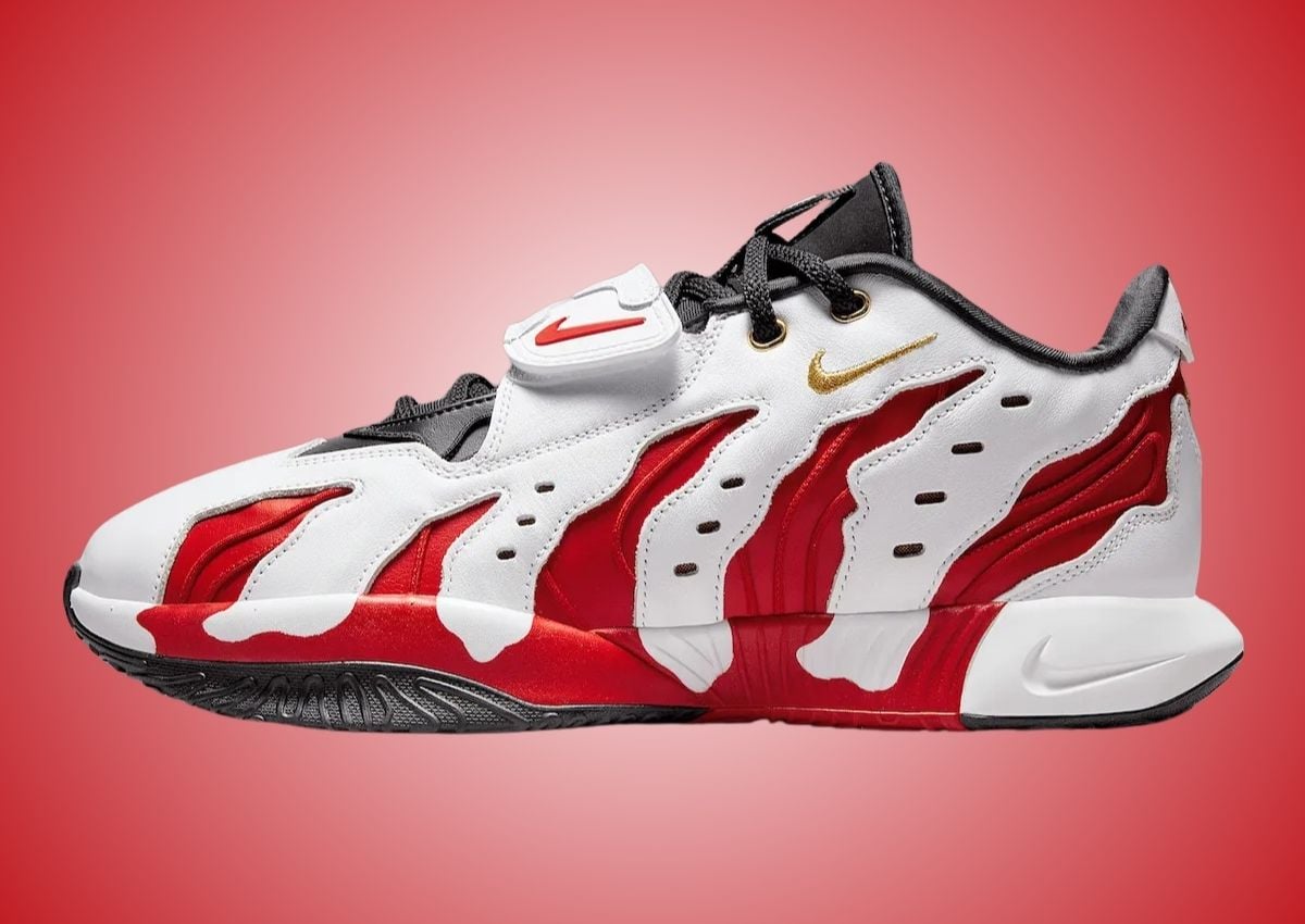 Nipsey(2) Hoodie Match Nike LeBron 21 Prime 96 Varsity Red main image 0
