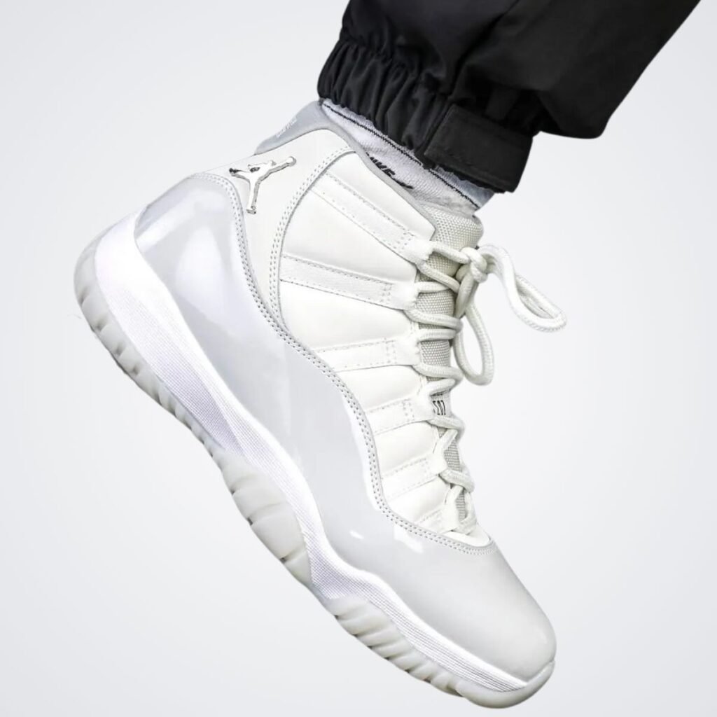 Air Jordan 11 Sail Grand Finale On-Feet