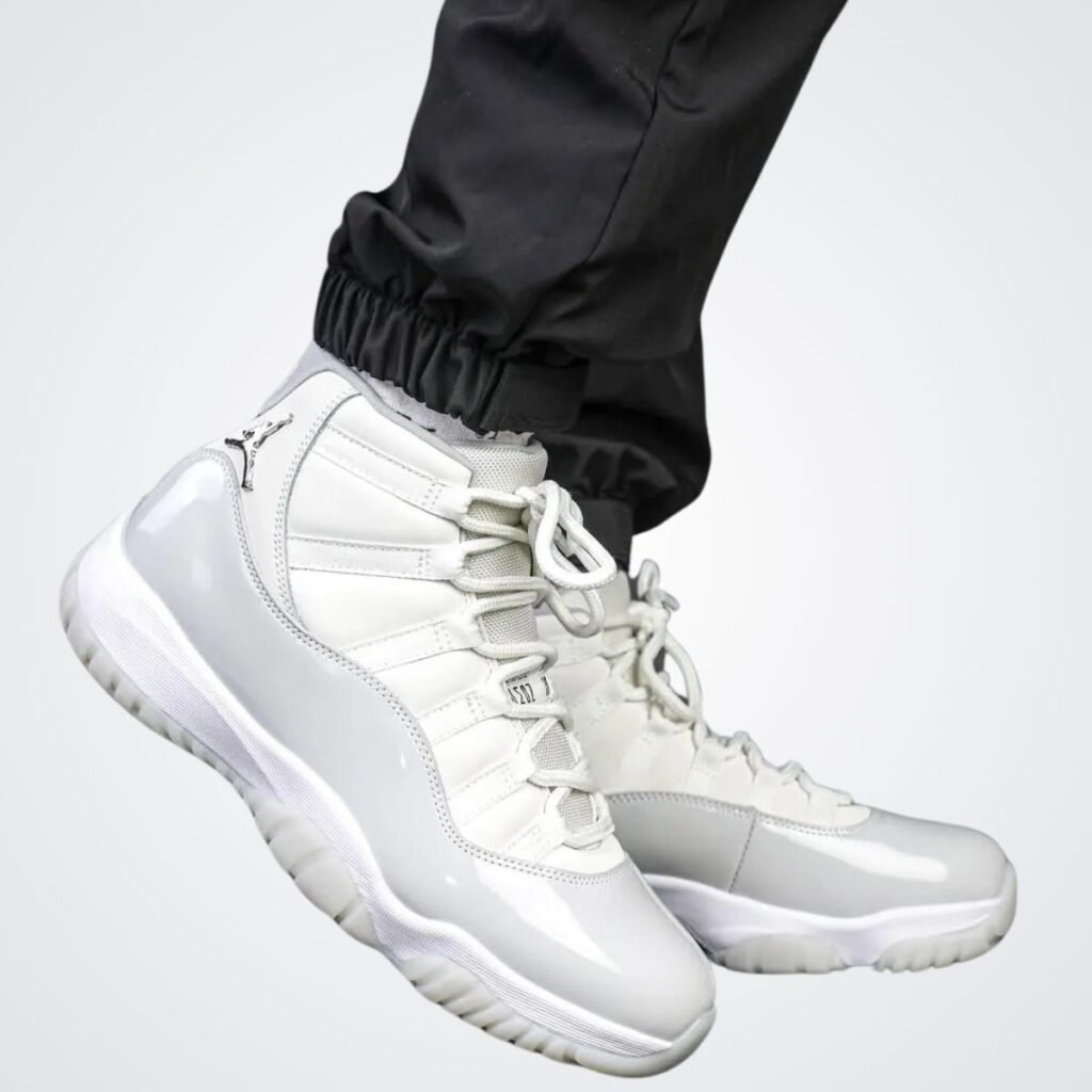 Air Jordan 11 Sail Grand Finale On-Feet