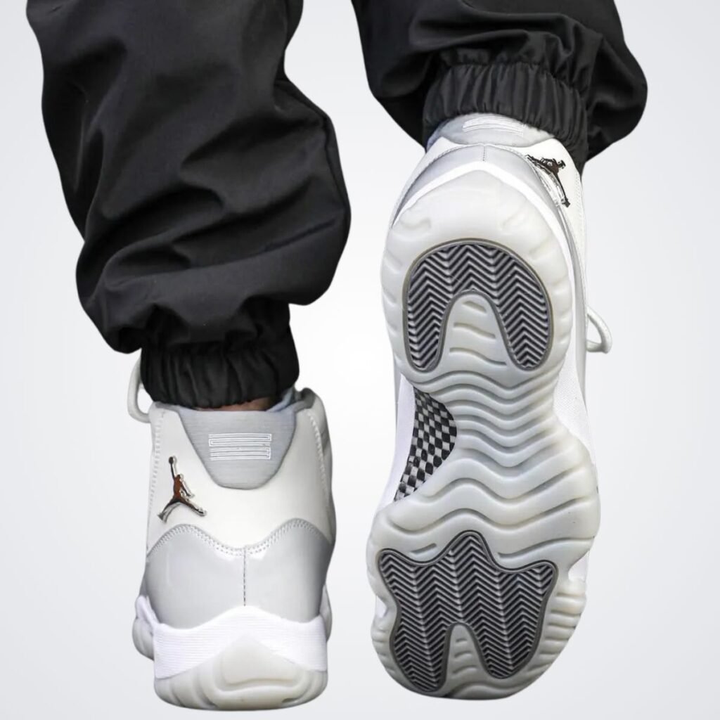 Air Jordan 11 Sail Grand Finale On-Feet