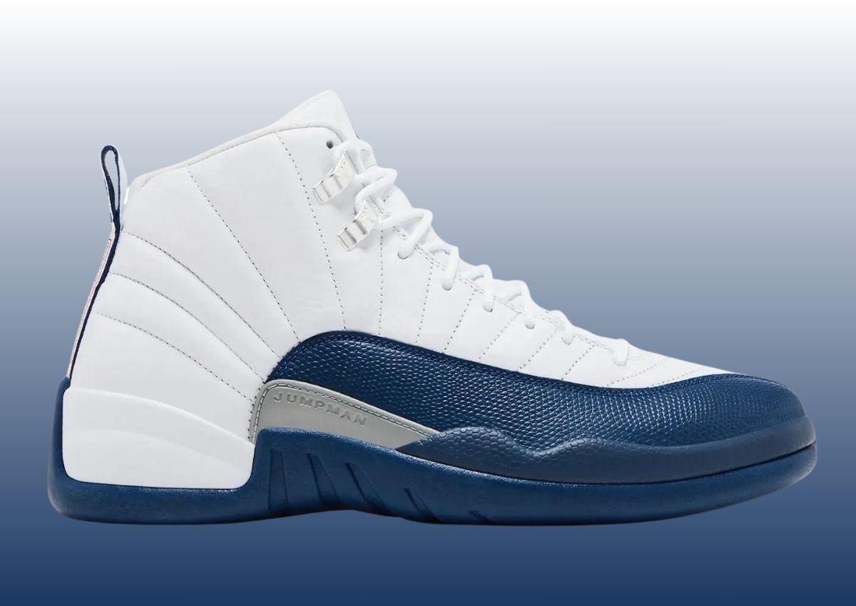 jordan 12 french blue and white