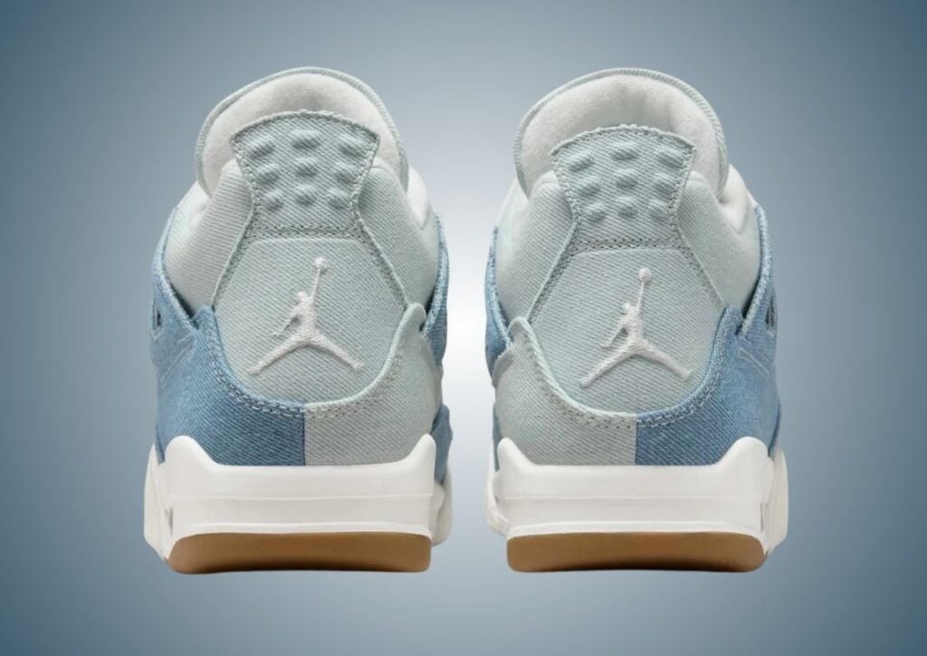 Air Jordan 4 Denim Worn Blue Womens IB6716-100
