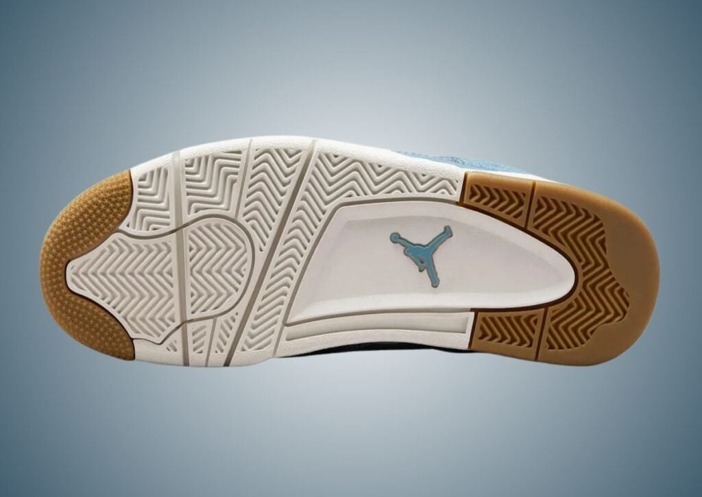 Air Jordan 4 Denim Worn Blue Womens IB6716-100