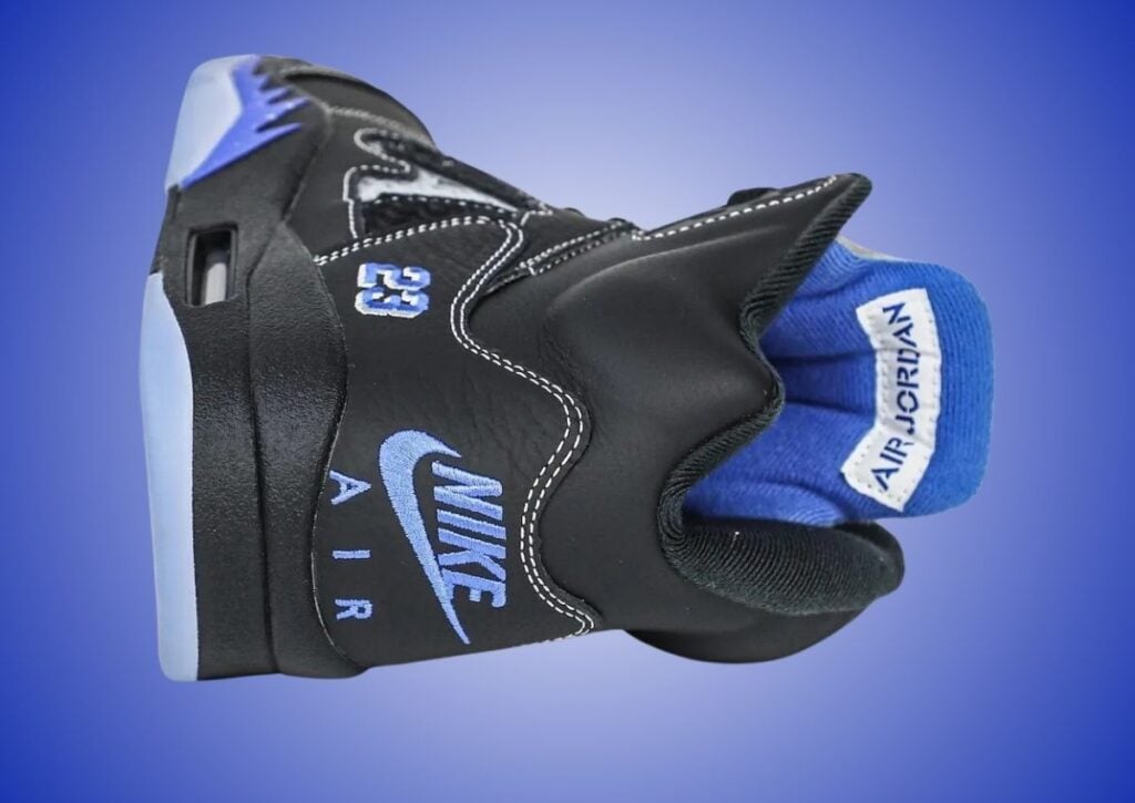 Awake NY Air Jordan 5 Black Racer Blue DV4982-004