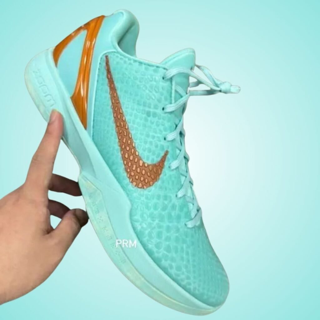 Jalen Brunson Nike Kobe 6 Protro Statue of Liberty Hyper Turquoise IQ5774-300