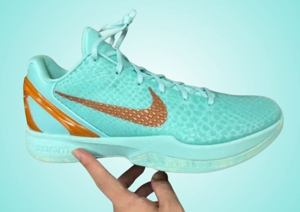 Jalen Brunson Nike Kobe 6 Protro Statue of Liberty Hyper Turquoise IQ5774-300 2025