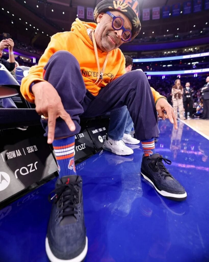 Levis Air Jordan 3 Denim Spike Lee