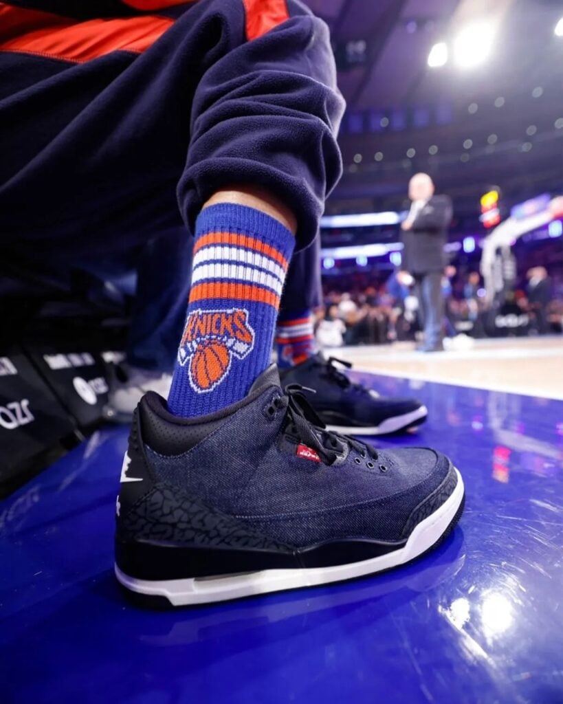 Levis Air Jordan 3 Denim Spike Lee