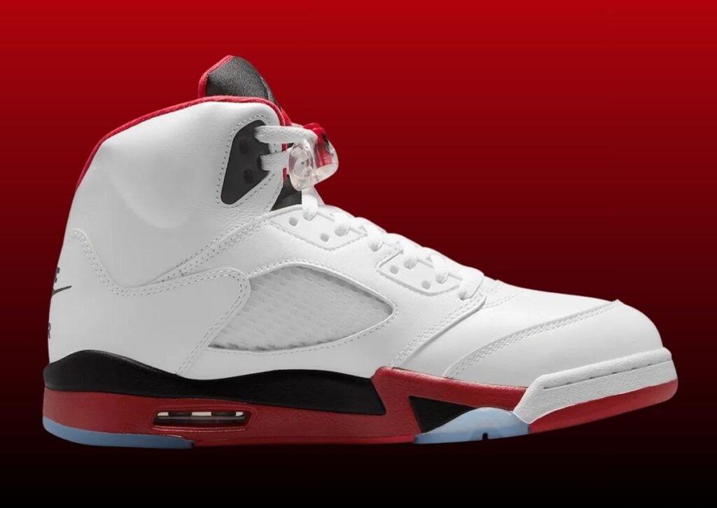 Air Jordan 5 Fire Red Black Tongue 2025 Release Info