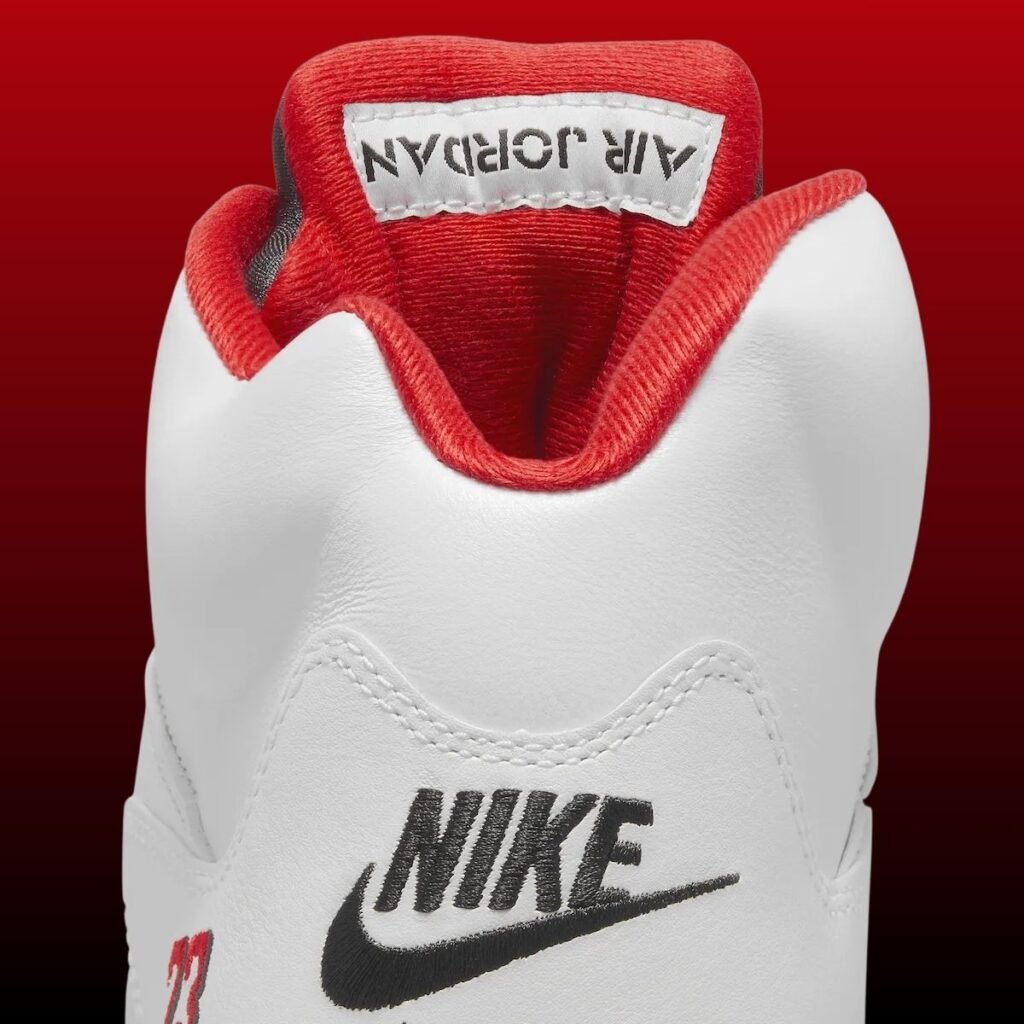 Air Jordan 5 Fire Red Black Tongue 2025 Release Info