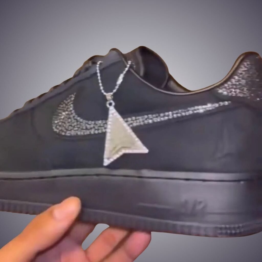 Ja Morant Nike Air Force 1 Swarovski IQ9772-001 2025