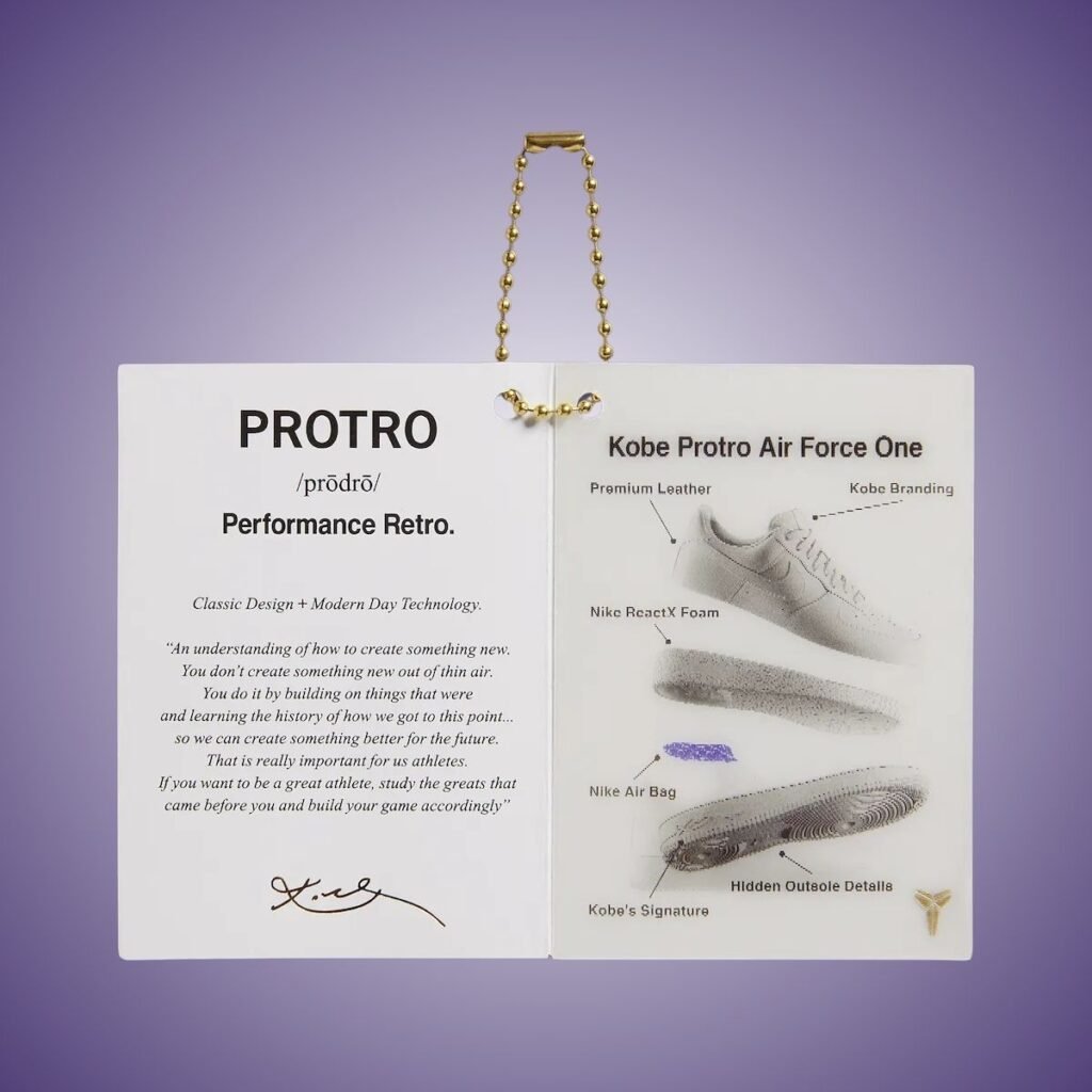 Kobe Bryant Nike Air Force 1 Protro Soft Yellow HV9408-700 Release Info