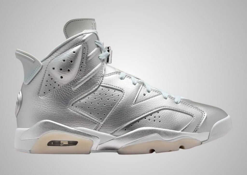 PSG Air Jordan 6 Metallic Silver IQ5135-001