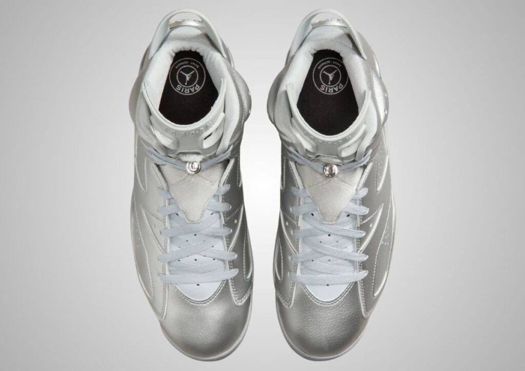 PSG Air Jordan 6 Metallic Silver IQ5135-001