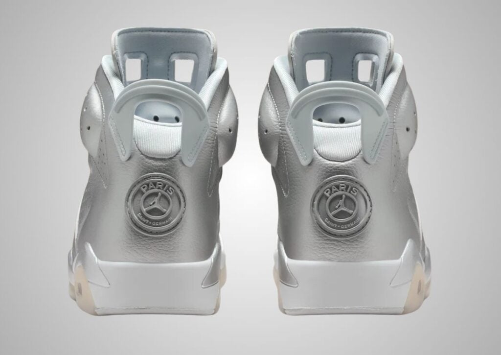 PSG Air Jordan 6 Metallic Silver IQ5135-001