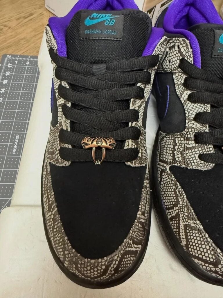 DaShawn Jordan Nike SB Dunk Low Snakeskin IB6208-200