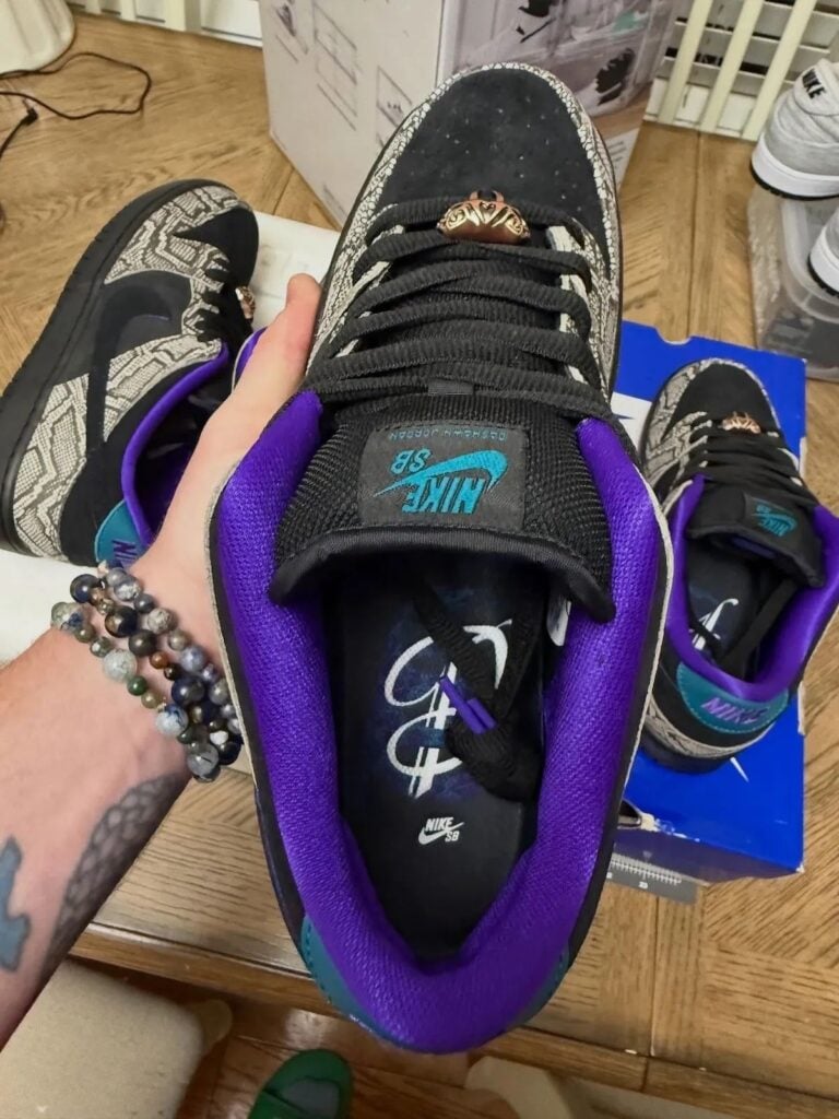 DaShawn Jordan Nike SB Dunk Low Snakeskin IB6208-200