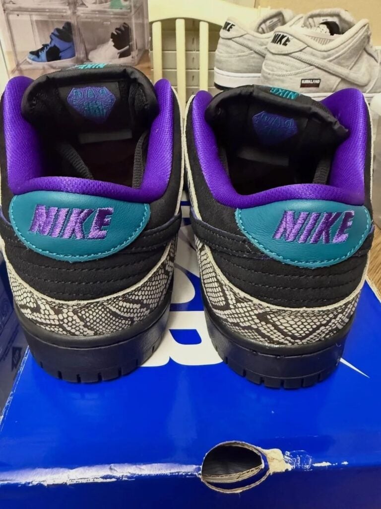 DaShawn Jordan Nike SB Dunk Low Snakeskin IB6208-200