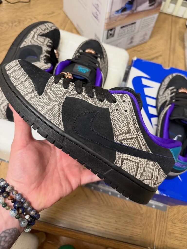 DaShawn Jordan Nike SB Dunk Low Snakeskin IB6208-200