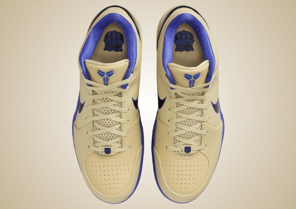 FC Barcelona Nike Kobe 4 Protro Team Gold Persian Violet IM2532-701