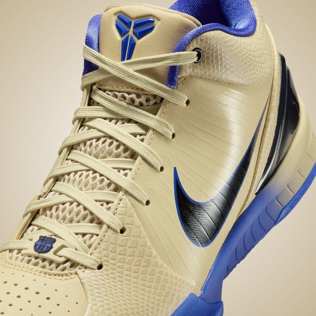 FC Barcelona Nike Kobe 4 Protro Team Gold Persian Violet IM2532-701