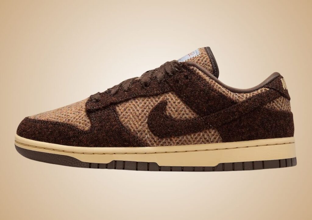 Harris Tweed Nike Dunk Low Sesame Baroque Brown IO0052-200