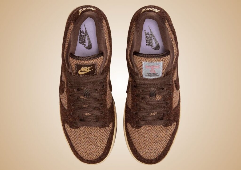 Harris Tweed Nike Dunk Low Sesame Baroque Brown IO0052-200