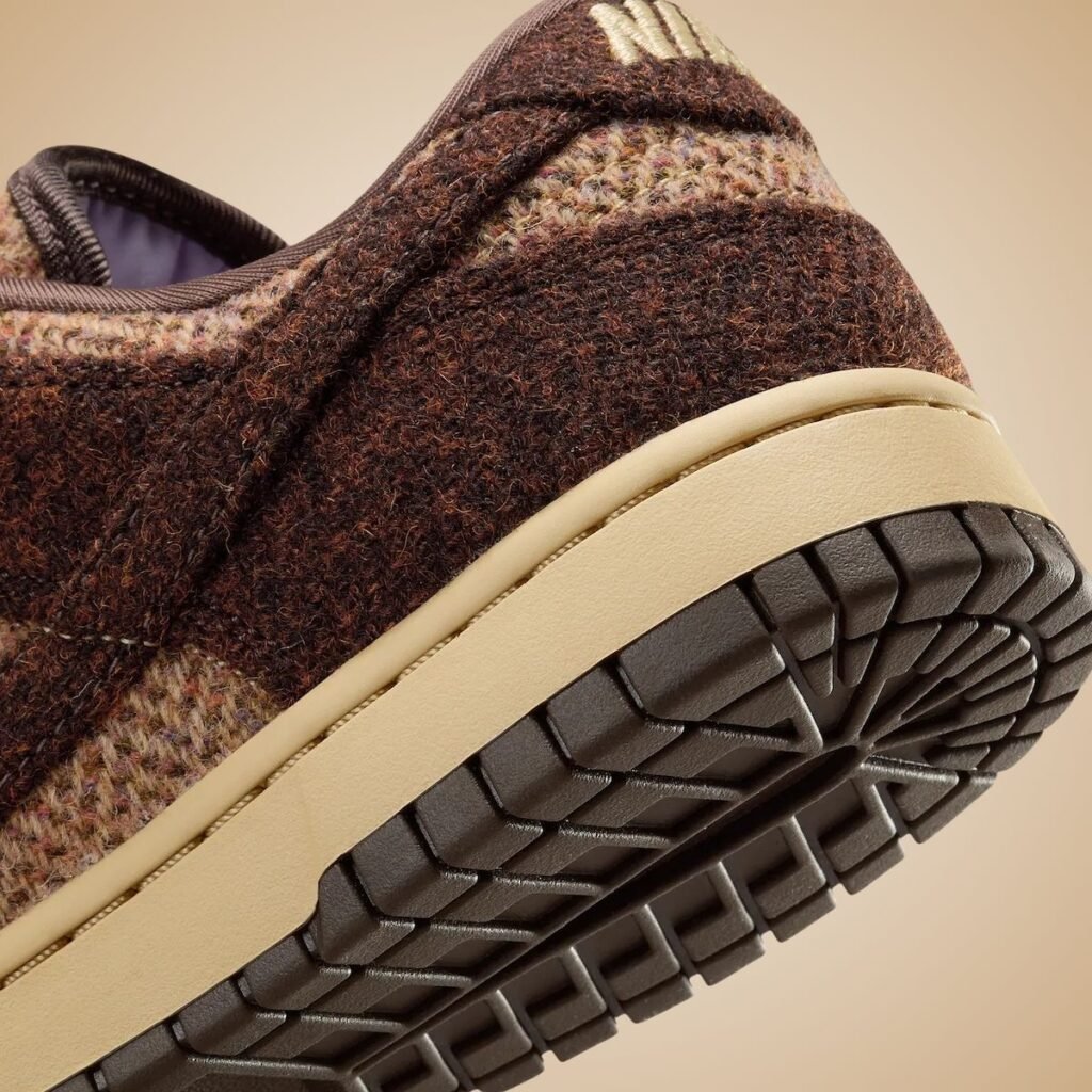 Harris Tweed Nike Dunk Low Sesame Baroque Brown IO0052-200