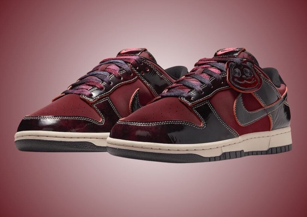 Nike Dunk Low Panda Dark Team Red HQ1965-600 Release Info