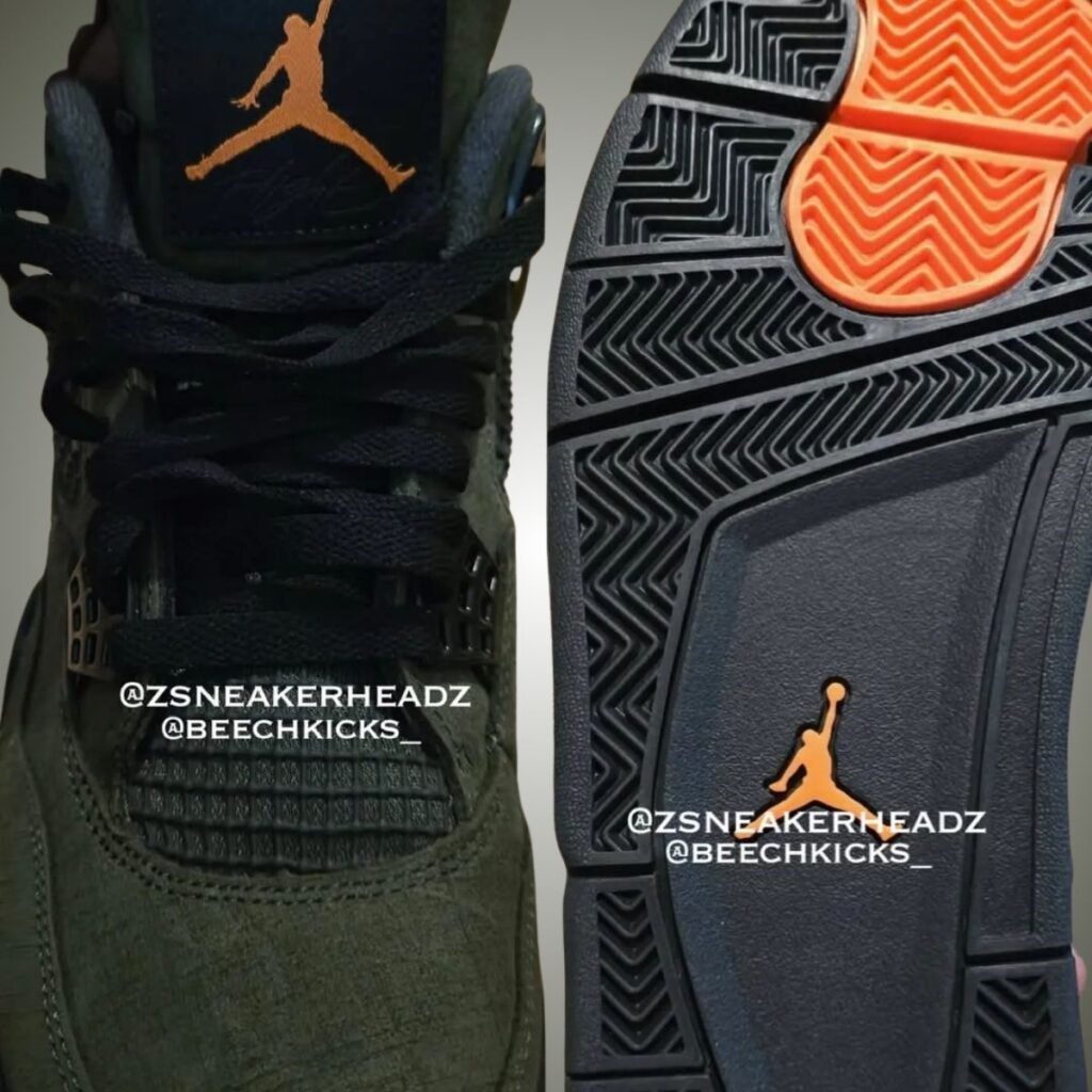 Undefeated Air Jordan 4 2025 Friends Family Jumpman Logo IB1854-200