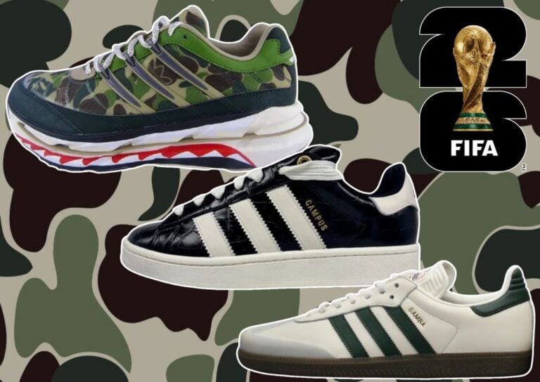 BAPE x adidas World Cup Pack 2026 | SneakerFiles