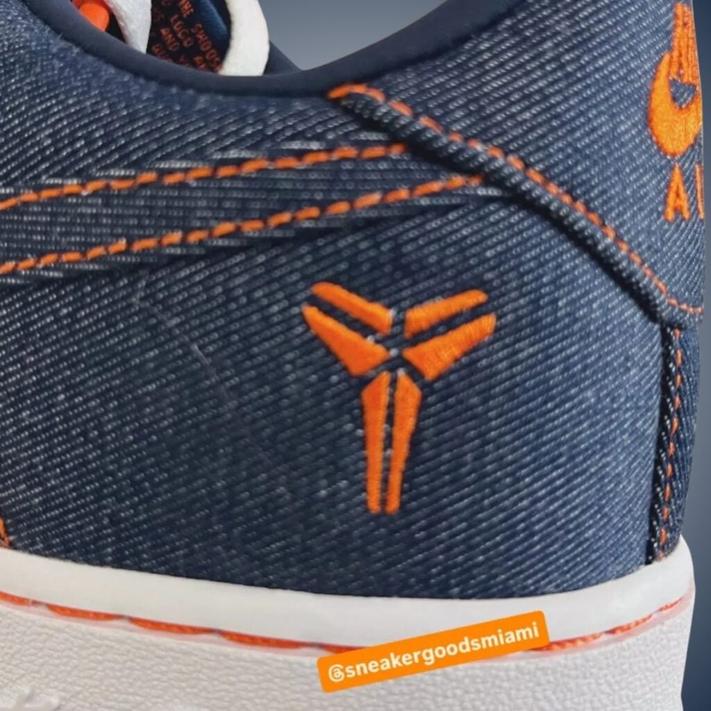 Kobe Bryant Nike Air Force 1 Low Protro Denim 2026