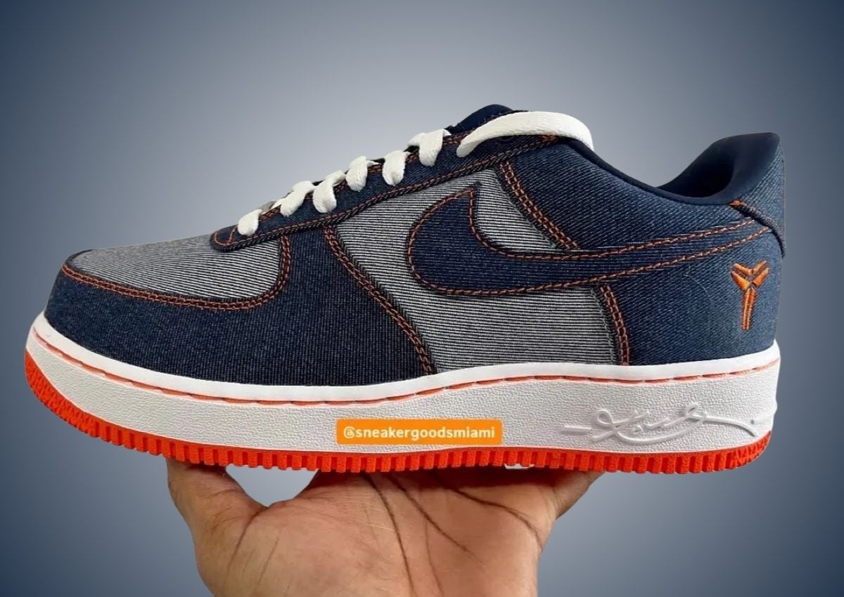 Kobe Bryant x Nike Air Force 1 Low Protro “Denim” Releases May 2026