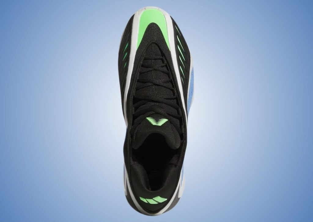 adidas Anthony Edwards 2 Blue Fusion Lime Burst JR4359