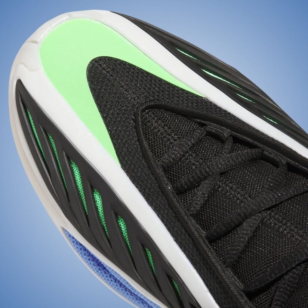 adidas Anthony Edwards 2 Blue Fusion Lime Burst JR4359