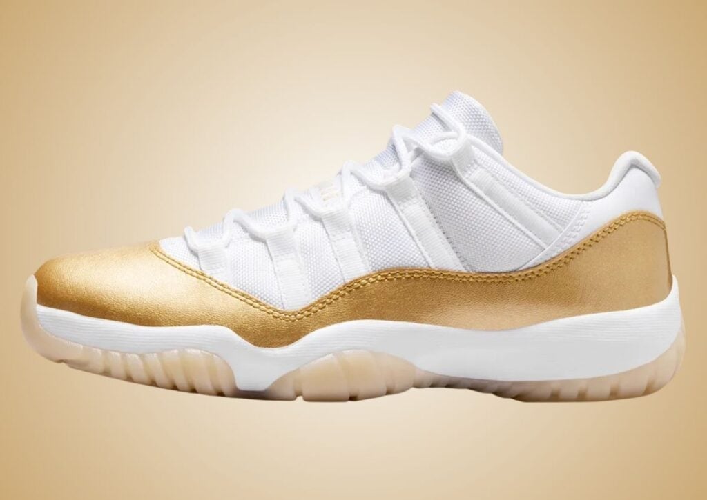Air Jordan 11 Low Mothers Day White Metallic Gold AH7860-102 2026