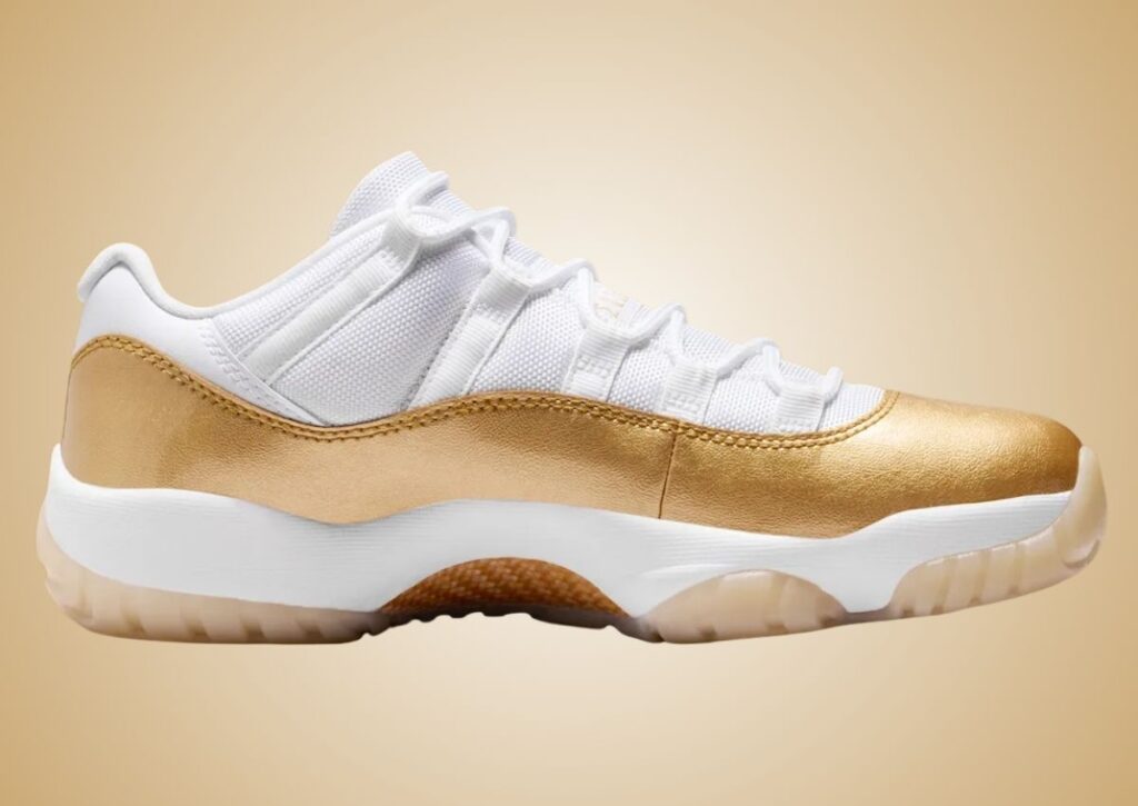 Air Jordan 11 Low Mothers Day White Metallic Gold AH7860-102 2026