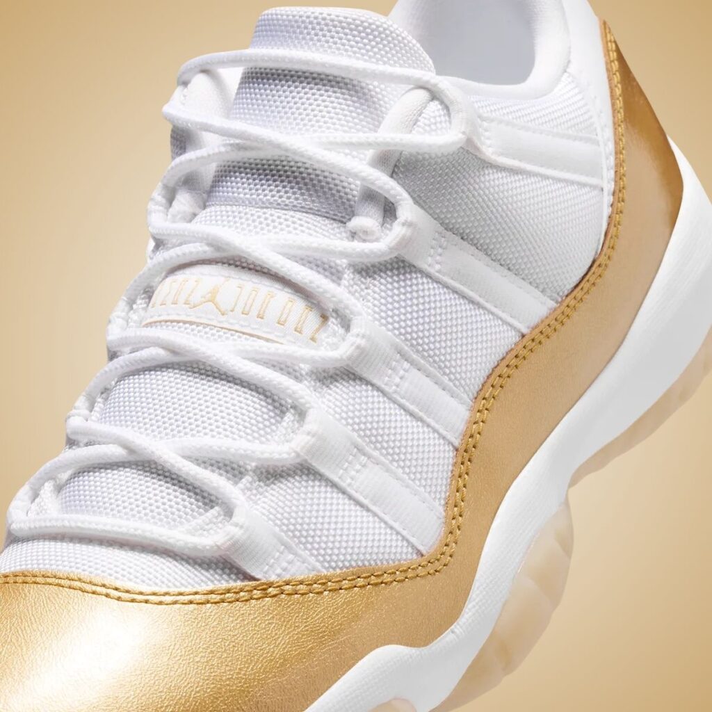 Air Jordan 11 Low Mothers Day White Metallic Gold AH7860-102 2026