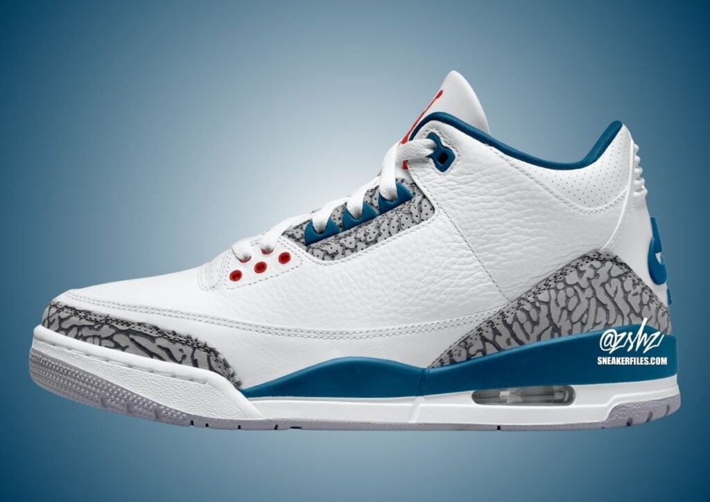 Air Jordan 3 True Blue 2026 IF4396-102
