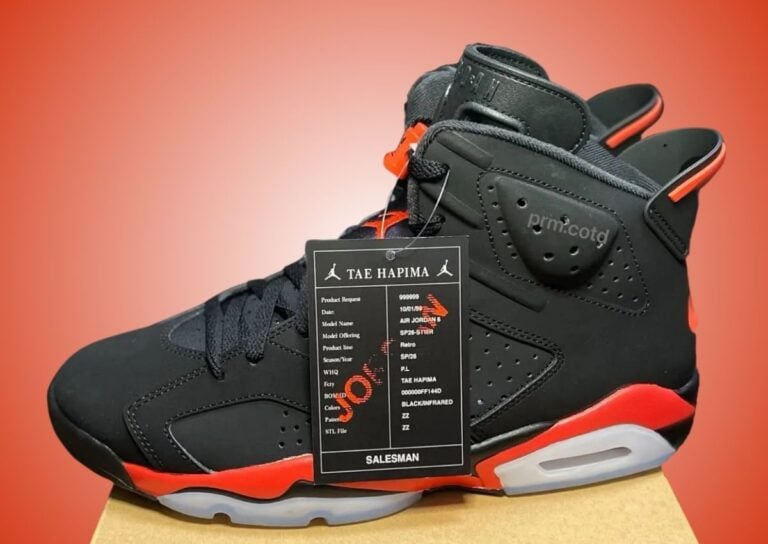 Air Jordan 6 Reverse Infrared CT8529-001 Release Details