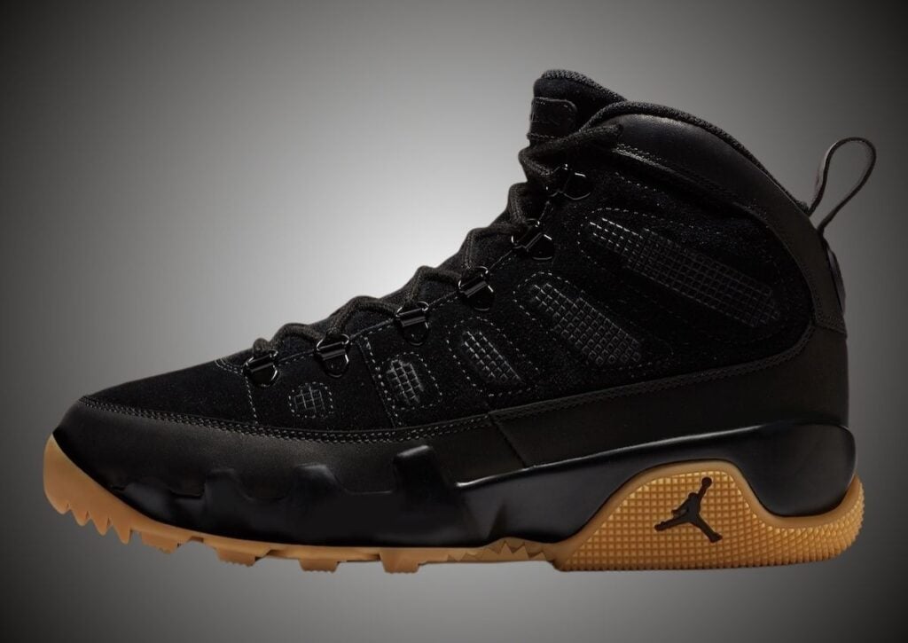 Air Jordan 9 Boot Black Gum Light Brown AR4491-025