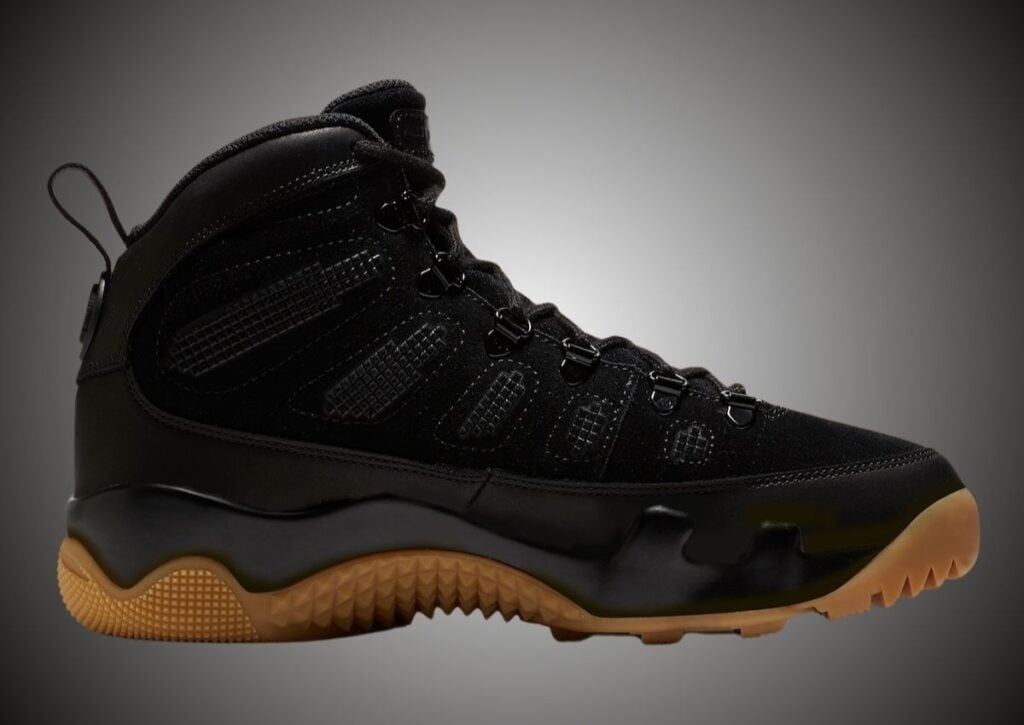 Air Jordan 9 Boot Black Gum Light Brown AR4491-025