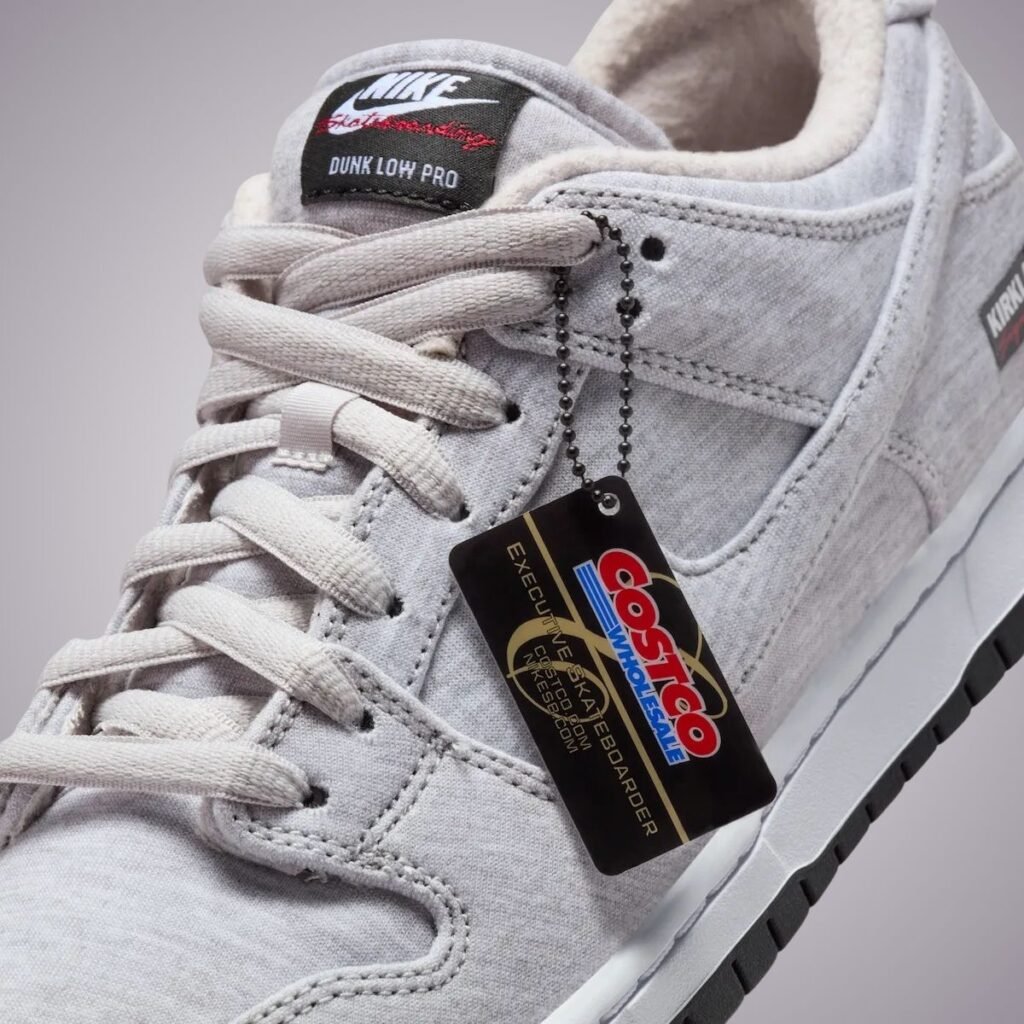 Costco Kirkland Nike SB Dunk Low Grey Fog IF0673-001