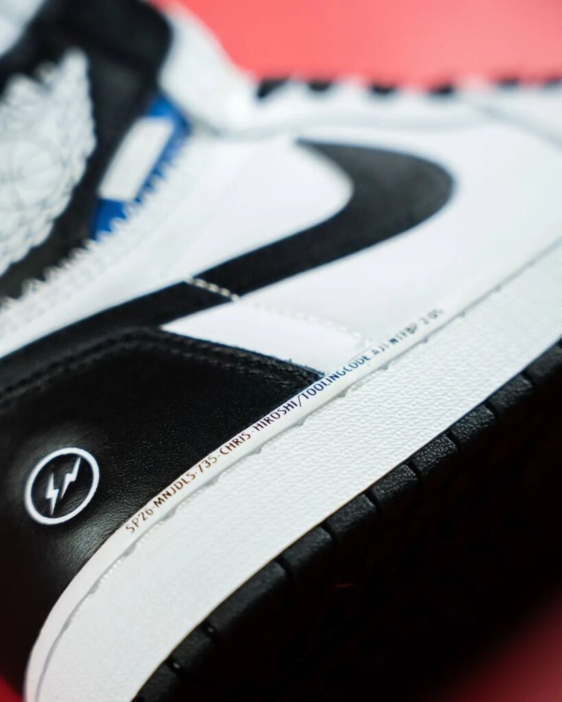 Fragment Union Air Jordan 1 High OG White Black Release Info