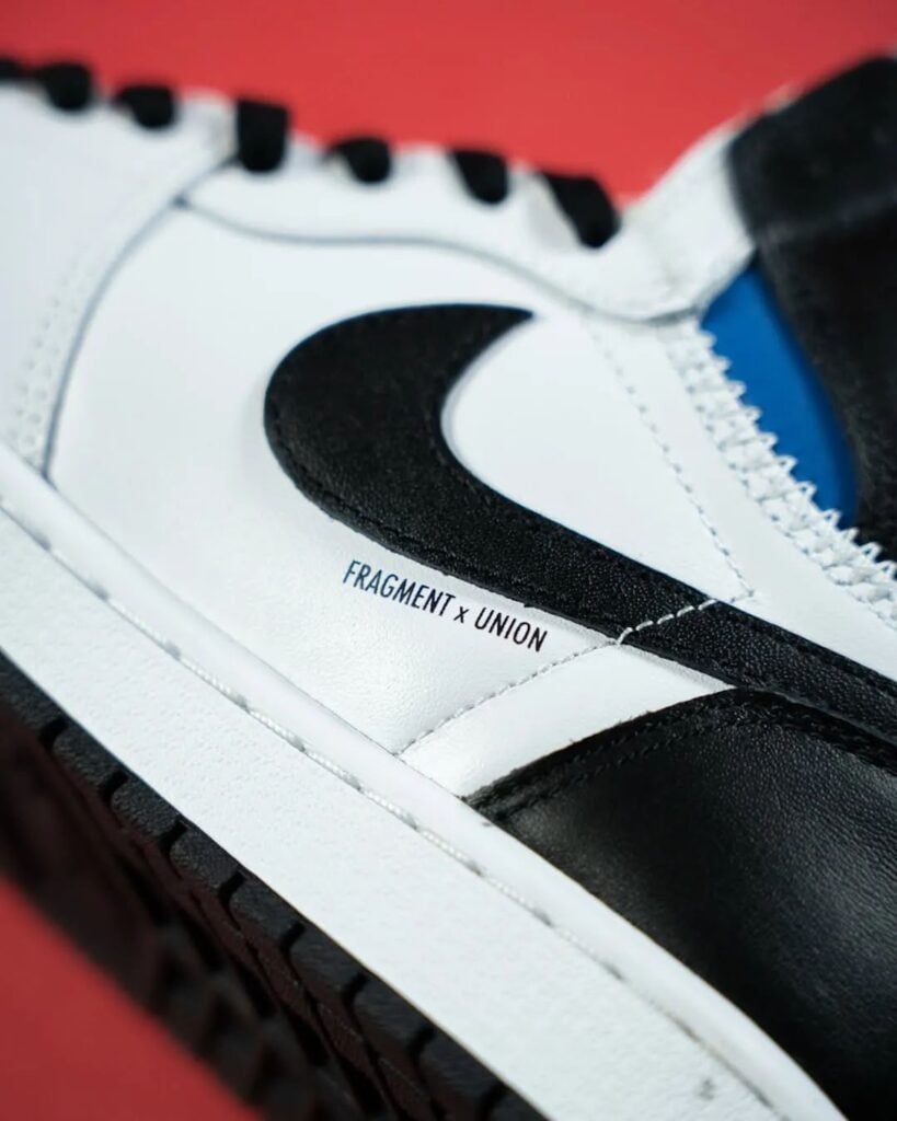 Fragment Union Air Jordan 1 High OG White Black Release Info