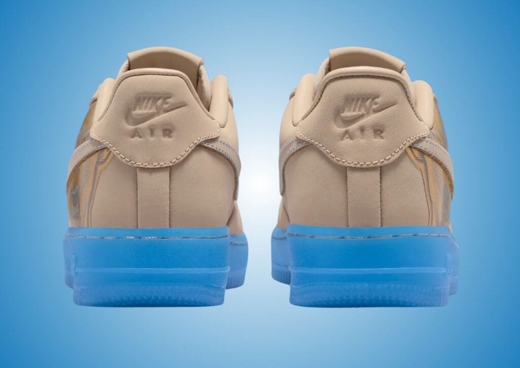 Kobe Bryant Nike Air Force 1 Low Linen University Blue IQ4936-200