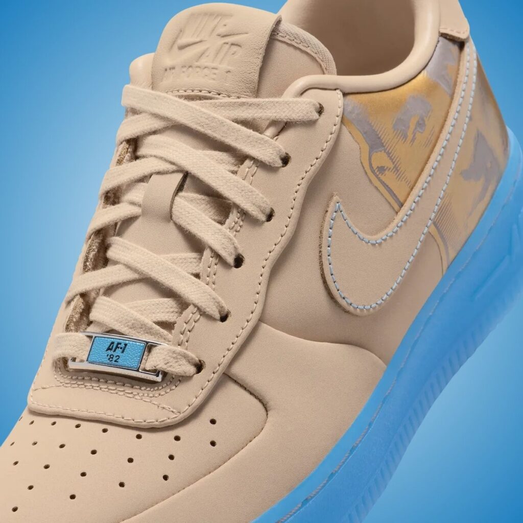 Kobe Bryant Nike Air Force 1 Low Linen University Blue IQ4936-200