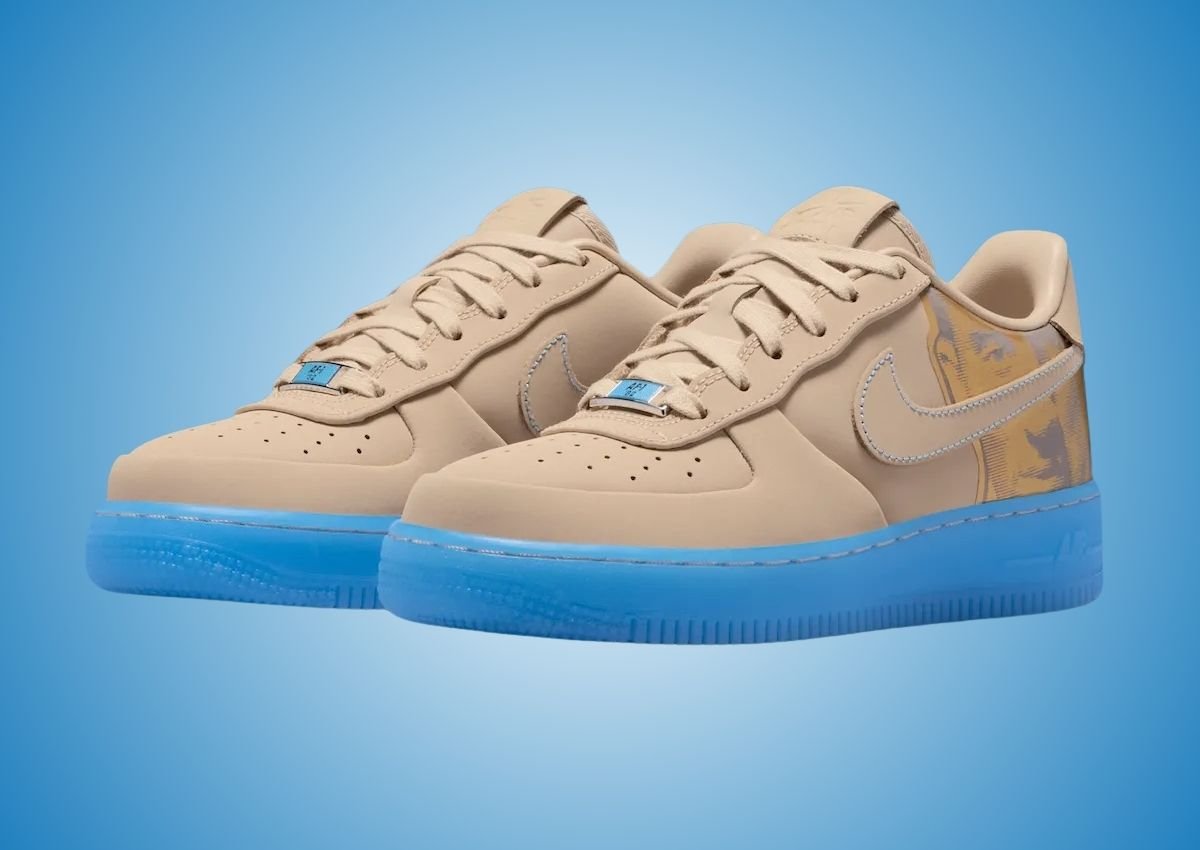 Kobe Bryant Nike Air Force 1 Low Linen University Blue 2025