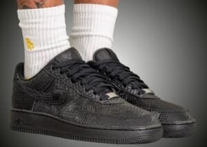 Kobe Bryant Nike Air Force 1 Low Triple Black IB0018-003